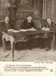 CPA Conference a Paris des Ministres des Finances Triple Entente