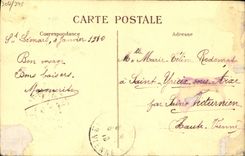 VINTAGE POSTCARD Napoleon and the emperor of Austria