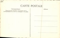 VINTAGE POSTCARD Letter of the volunteers of the meurthe asking the assembly to send them to the border July 31st, 1791