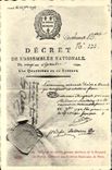 CPA Abolition de la Royaute Revolution 