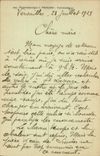 CPA Fac Simile de l'abdication de Napoleon 1er