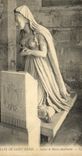 CPA Abbaye de Saint Denis Statue de Marie Antoinette