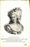 VINTAGE POSTCARD Princess of Lamballe Marie Therese of Savoy Carignan