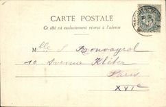 VINTAGE POSTCARD Drove of Versailles Marie Antoinette