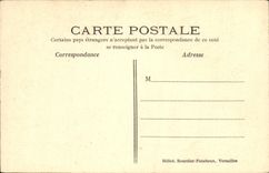 VINTAGE POSTCARD Versailles Marie Antoinette and her children by Mrs. Vigee Lebrun