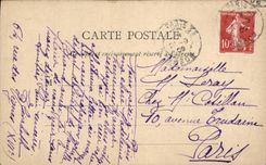 VINTAGE POSTCARD Lebrun Marie Antoinette