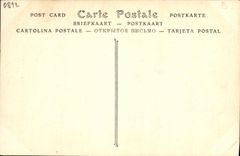 VINTAGE POSTCARD Marie Antoinette in front of the Court Revolutonnaire Bubble