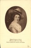 VINTAGE POSTCARD Mrs Elisabeth de France