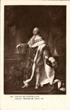 VINTAGE POSTCARD Palate of Versailles Callet Portrait of louis XVI