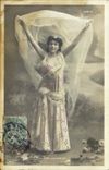 VINTAGE POSTCARD Fantasy Woman Lea Piron