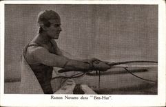 VINTAGE POSTCARD Ramon Novarro in Ben Hur