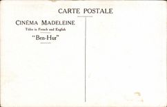 VINTAGE POSTCARD Ramon Novarro in Ben Hur