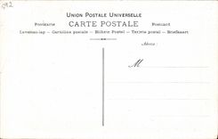 VINTAGE POSTCARD artistic Collection Wine Desiles Signoret Theater Antoine