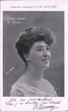 CPA Collection artistique Vin Desiles Rachel Launay Opera Comique