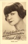 VINTAGE POSTCARD Maud Loty