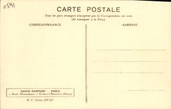 VINTAGE POSTCARD Vera Sergine