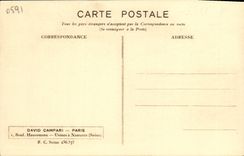 VINTAGE POSTCARD Arielle