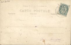 VINTAGE POSTCARD Caster hammer