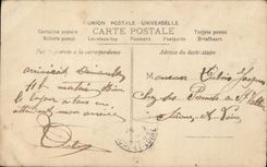 POSTAL Hading de la VENDIMIA