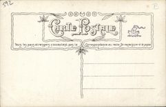 Comedia del francés de la trufa de la POSTAL de la VENDIMIA