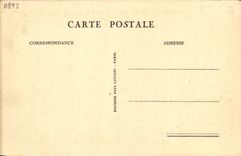 Teatro de la POSTAL de la VENDIMIA y estatua franceses de Alfred de Musset París vista de noche