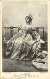 CPA L'aiglon Marie Louise Mlle Maria Lagault