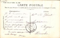 VINTAGE POSTCARD Lekain