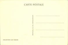 VINTAGE POSTCARD Gerardmer Boats At the edge of the Lake