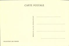 VINTAGE POSTCARD Environs De Geraromer Cascades De Retournemer