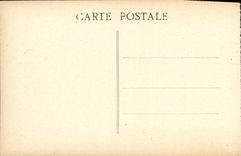 CPA Frontiere Franco Suisse Rocher De l'Echo pris de la route des Brenets Au Saut du doubs