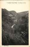 VINTAGE POSTCARD Free Swiss Border Falls Of Doubs