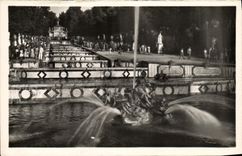 CPA La Granja Cascada Fuente de Anfidrite