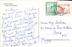 CPA Llivia Interior de la lglesia 