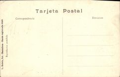 VINTAGE POSTCARD Sevilla Parks Maria Luisa Estanque de Los leones Lion