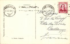 La POSTAL Palma de Mallorca de la VENDIMIA puso a del Marques de Vivot