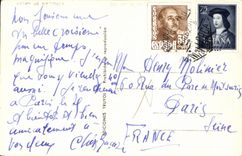 VINTAGE POSTCARD Palma de Mallorca Claustro of San Francisco