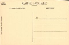 Plaza de las casas de Brujas de la POSTAL de la VENDIMIA vieja