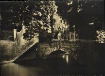 CPA Verlichtingen van Brugge De Groene rei 