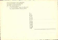 CPA Verlichtingen van Brugge Quai du Rosaire