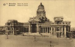 CPA Bruxelles Palais de Justice 