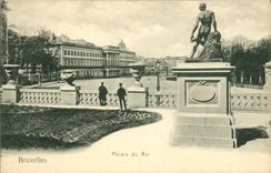 CPA Bruxelles Palais du Roi 