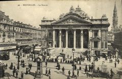 CPA Bruxelles La Bourse 