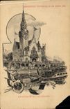 VINTAGE POSTCARD World Fair of Paris 1900 House of Germany