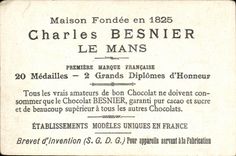 VINTAGE POSTCARD World Fair Palate of the Navigation of Trade Charles Besnier