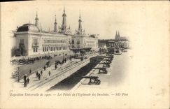 CPA Exposition Universelle De 1900 Les Palais De l'Esplanade des invalides
