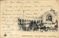CPA Exposition De Palais DE 1900 L'Electricite Chateau d'Eau