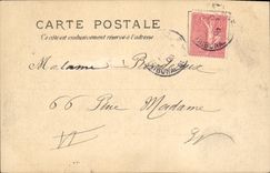 CPA Exposition De Palais DE 1900 L'Electricite Chateau d'Eau