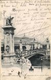 CPA Exposition De 1900 Le Pont Alexandre III et le grand palais