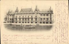 VINTAGE POSTCARD Fair Of 1900 Palates of the town of bets