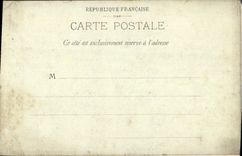 VINTAGE POSTCARD Paris World Fair of 1900 House of the town of bets